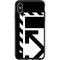 Black and White Geometric Shapes Otterbox Symmetry iPhone Skin