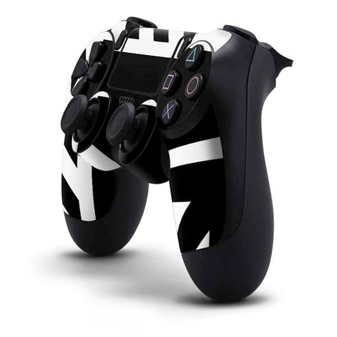 Black and White Geometric Shapes PS4 Controller Skin