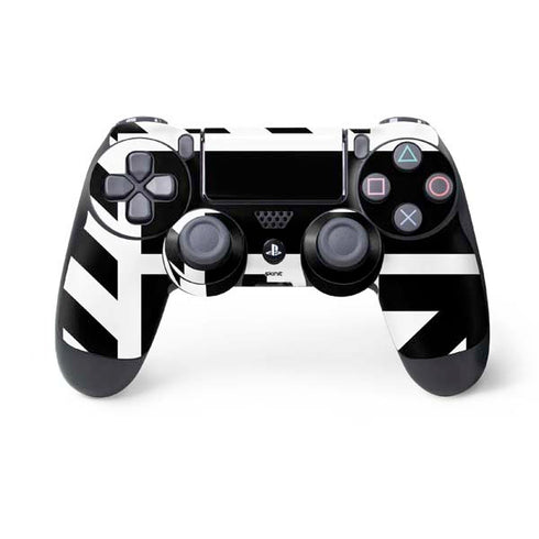 Black and White Geometric Shapes PS4 Controller Skin