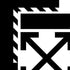 Black and White Geometric Shapes PS4 Slim Skin
