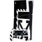 Black and White Geometric Shapes PS5 Slim Digital Edition Bundle Skin