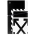 Black and White Geometric Shapes PS5 Slim Digital Edition Bundle Skin