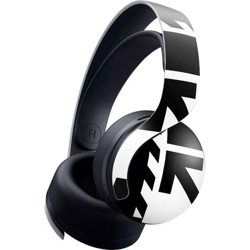Black and White Geometric Shapes PULSE 3D Wireless Headset for PS5 Skin