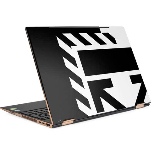Black and White Geometric Shapes HP Spectre Skin