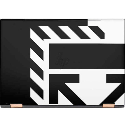Black and White Geometric Shapes HP Spectre Skin