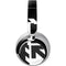 Black and White Geometric Shapes Surface Headphones Skin