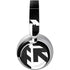 Black and White Geometric Shapes Surface Headphones Skin
