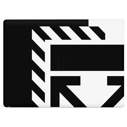 Black and White Geometric Shapes Surface Laptop 3 13.5in Skin