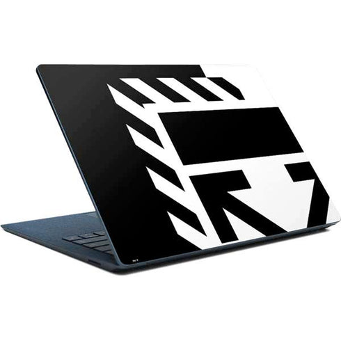 Black and White Geometric Shapes Surface Laptop Skin