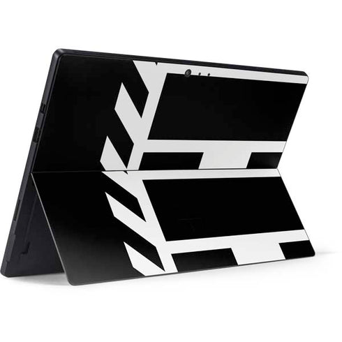 Black and White Geometric Shapes Surface Pro 6 Skin
