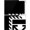 Black and White Geometric Shapes Surface Pro 7 Skin