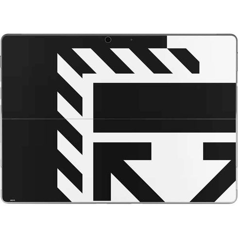 Black and White Geometric Shapes Surface Pro 9 Skin