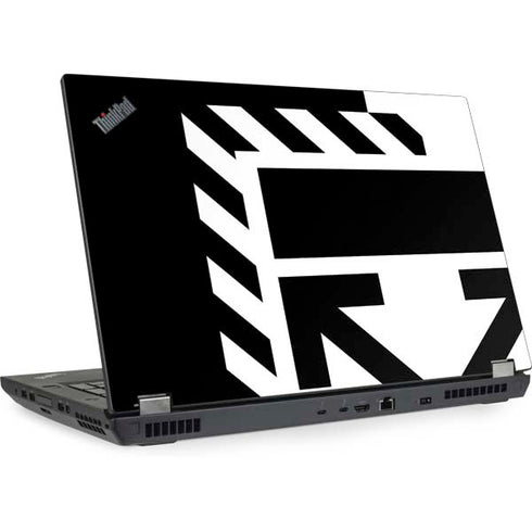 Black and White Geometric Shapes Lenovo ThinkPad Skin