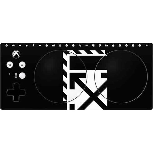 Black and White Geometric Shapes Xbox Adaptive Controller Skin