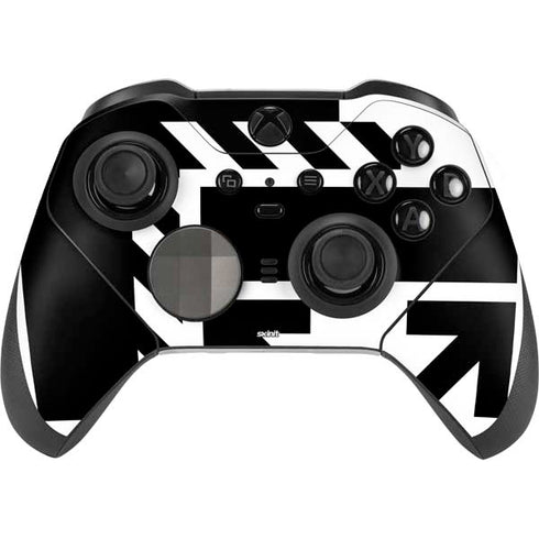 Black and White Geometric Shapes Xbox Elite Wireless Controller Series 2 Skin