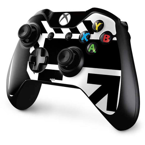 Black and White Geometric Shapes Xbox One Controller Skin