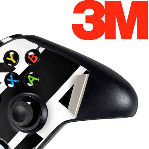 Black and White Geometric Shapes Xbox One Controller Skin