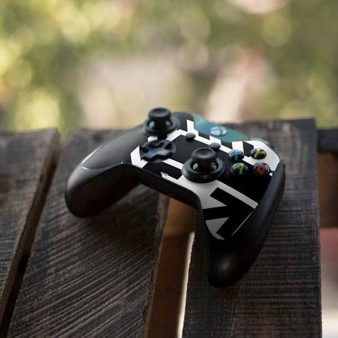Black and White Geometric Shapes Xbox One Controller Skin