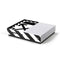 Black and White Geometric Shapes Xbox One S Console Skin