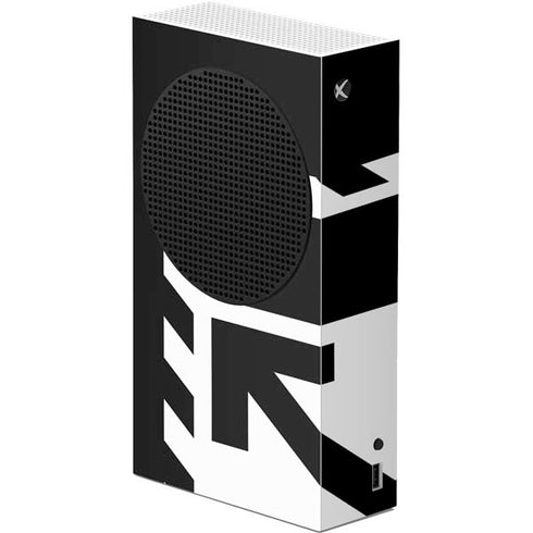 Black and White Geometric Shapes Xbox Series S Console Skin