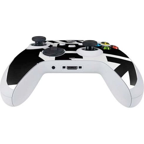 Black and White Geometric Shapes Xbox Series S Controller Skin