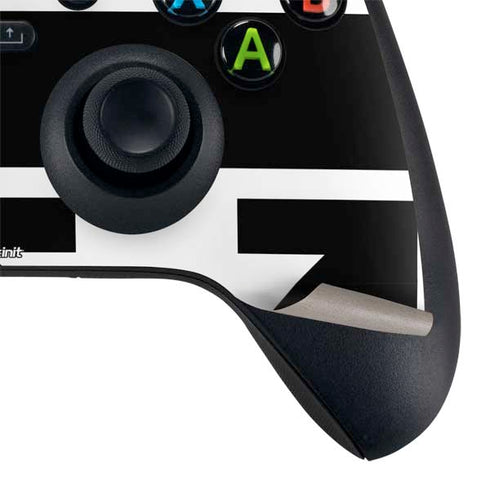 Black and White Geometric Shapes Xbox Series X Controller Skin