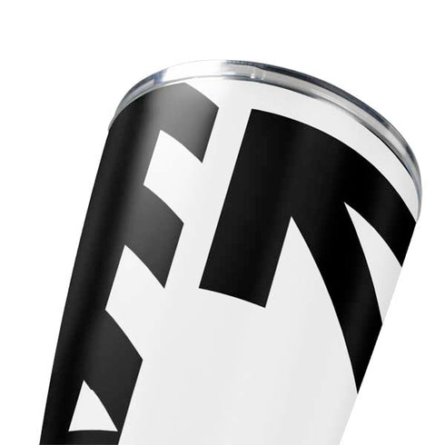 Black and White Geometric Shapes Yeti 20oz Tumbler Skin