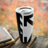 Black and White Geometric Shapes Yeti 20oz Tumbler Skin