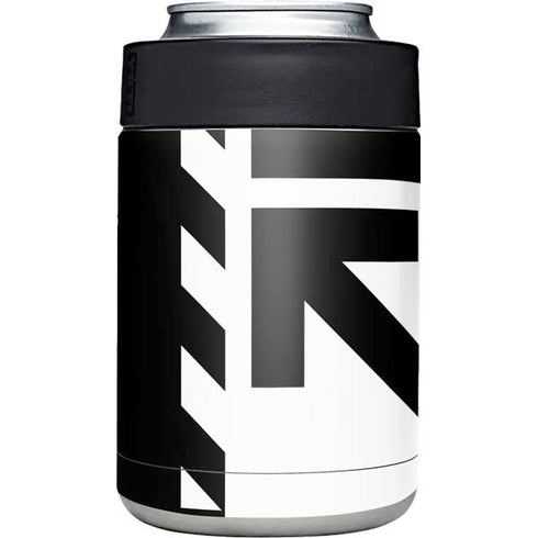 Black and White Geometric Shapes Yeti Colster Can Insulator Skin