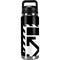 Black and White Geometric Shapes YETI Rambler 26oz Bottle Skin