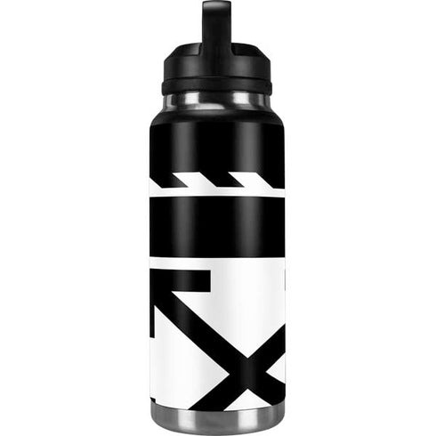 Black and White Geometric Shapes YETI Rambler 36oz Bottle Skin