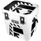 Black and White Geometric Shapes YETI Roadie 24 Hard Cooler Skin