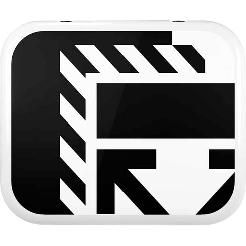 Black and White Geometric Shapes YETI Roadie 24 Hard Cooler Skin