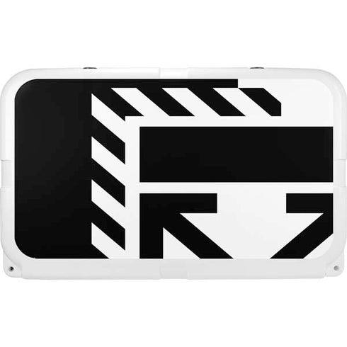 Black and White Geometric Shapes YETI Tundra 45 Hard Cooler Skin