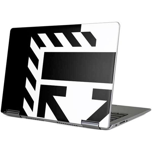 Black and White Geometric Shapes Yoga 710 14in Skin