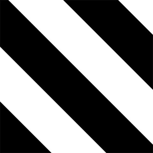 Black and White Geometric Stripes Nintendo 2DS XL (2017) Skin