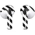 Black and White Geometric Stripes Apple AirPods (3rd Gen 2021) Skin