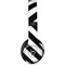 Black and White Geometric Stripes Beats Solo 2 Wired Skin