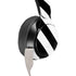 Black and White Geometric Stripes Beats Solo Pro Skin