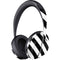 Black and White Geometric Stripes Bose Noise Cancelling Headphones 700 Skin