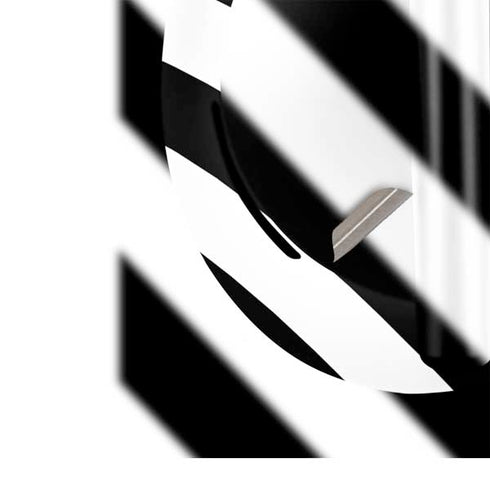 Black and White Geometric Stripes Bose Noise Cancelling Headphones 700 Skin