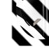 Black and White Geometric Stripes Bose Noise Cancelling Headphones 700 Skin