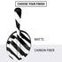 Black and White Geometric Stripes Bose Noise Cancelling Headphones 700 Skin