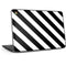 Black and White Geometric Stripes HP Chromebook Skin