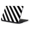 Black and White Geometric Stripes Samsung Chromebook Skin