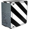 Black and White Geometric Stripes Cooler Master MasterBox Q300L Mini Tower Skin