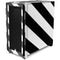 Black and White Geometric Stripes Corsair 4000D Tempered Glass Mid-Tower ATX Case Skin