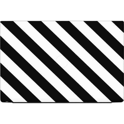 Black and White Geometric Stripes Dell Vostro Skin