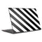 Black and White Geometric Stripes HP Envy Skin