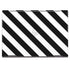Black and White Geometric Stripes HP Envy Skin